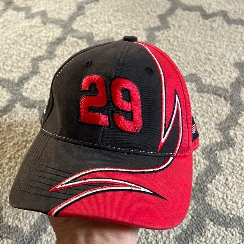Nascar Baseball Cap Kevin Harvick #29 Strapback Black‎ Classic Chase Authentics